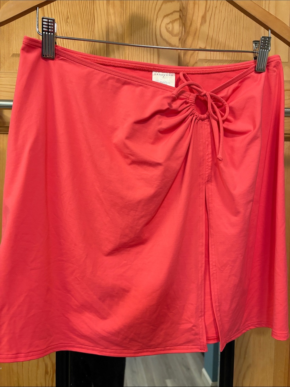 Swim Skirt/Cover Up Coral Sz 8